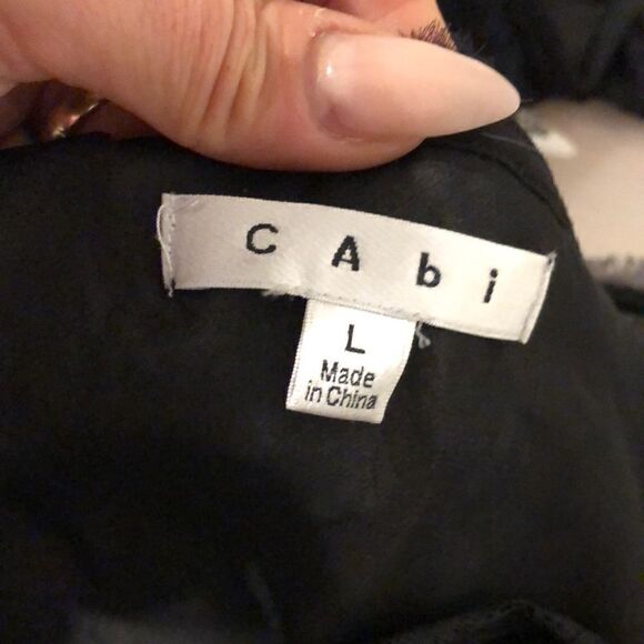 CAbi sleeveless lace layered top blouse - Picture 3 of 5